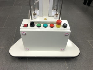Panneau de commande luminaire mobile stérilisation UVC